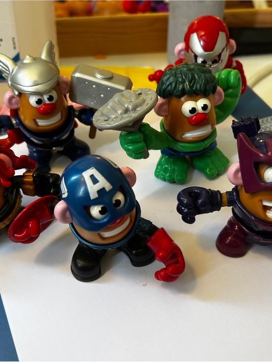 Hasbro Other - 2015 Mr. Potato Head MARVEL Mixable Mashable Heroes AVENGERS complete set